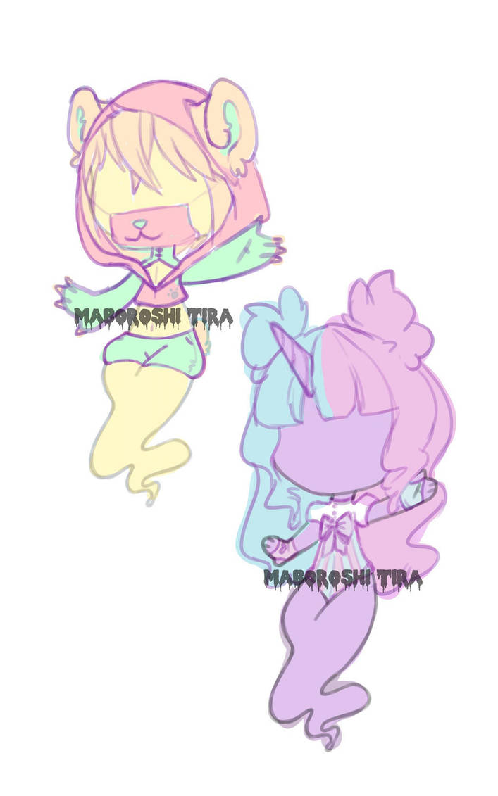 candy ghost wip by MaboroshiTira