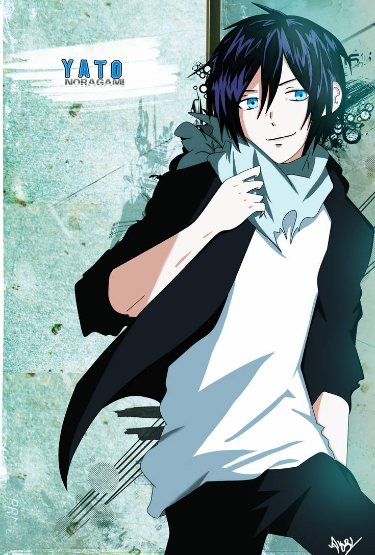 Noragami Yato Blue Eyes God By Captainmisuzu On Deviantart