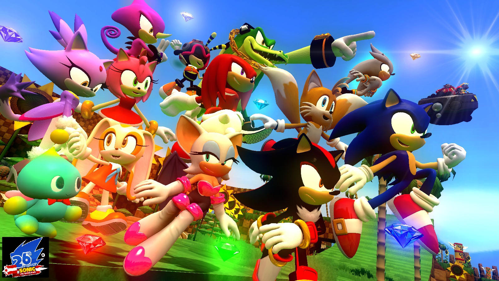 26th Sonic Anniversary! by on DeviantArt