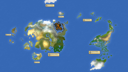 Planet Nirn - Geographical by hori873