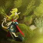 Gaul Bard - Coloring Book by iisjah