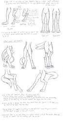 Anthro Leg Tutorial by VibrantEchoes