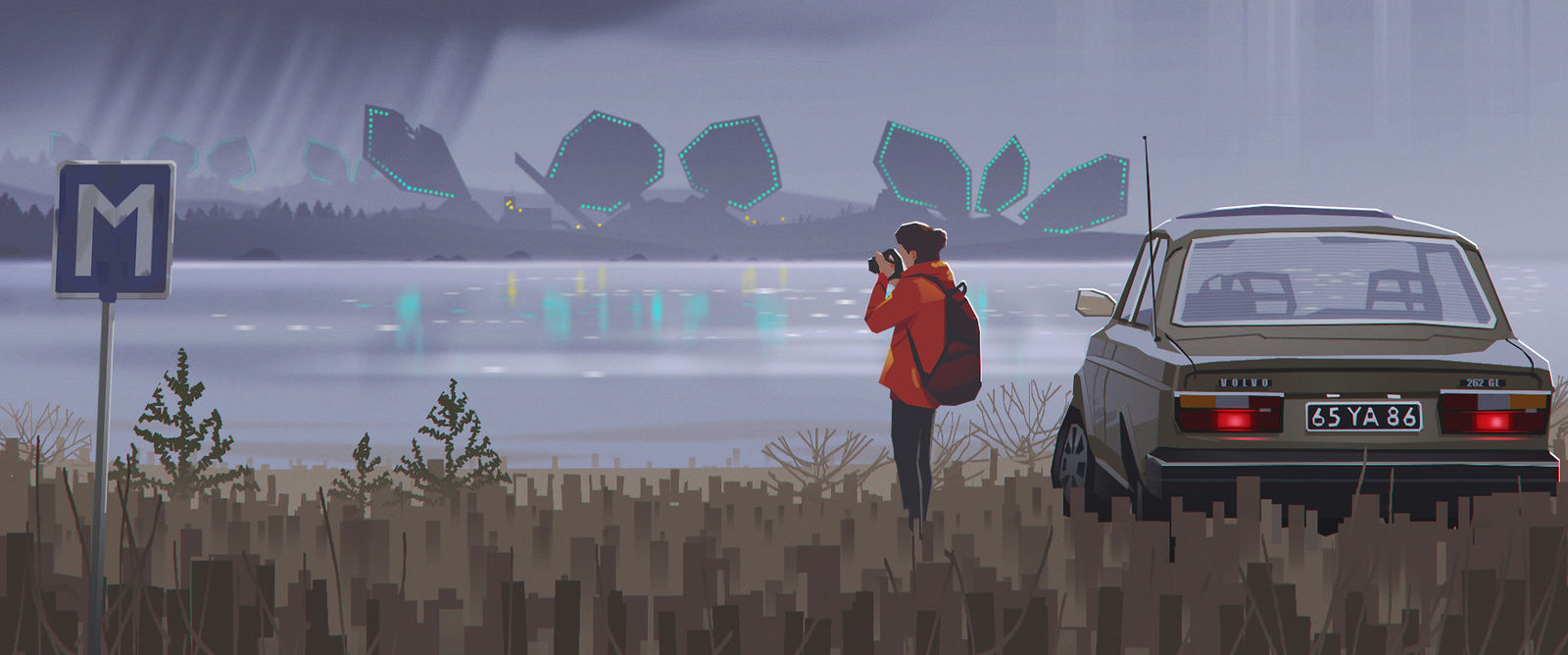 Across the water by MLeth
