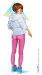 Brooke in a jacket by MLeth