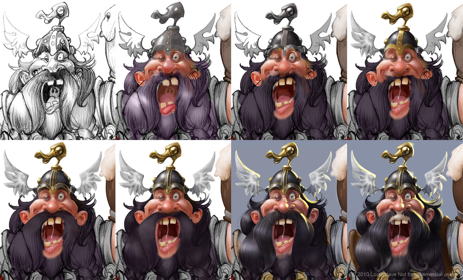 how I paint a drunken dwarf by Loopydave