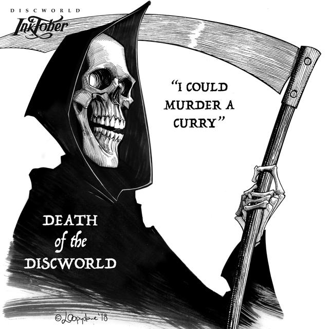 Inktober 20 Death by Loopydave
