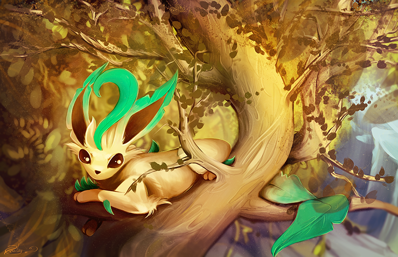 Leafeon by posteyam