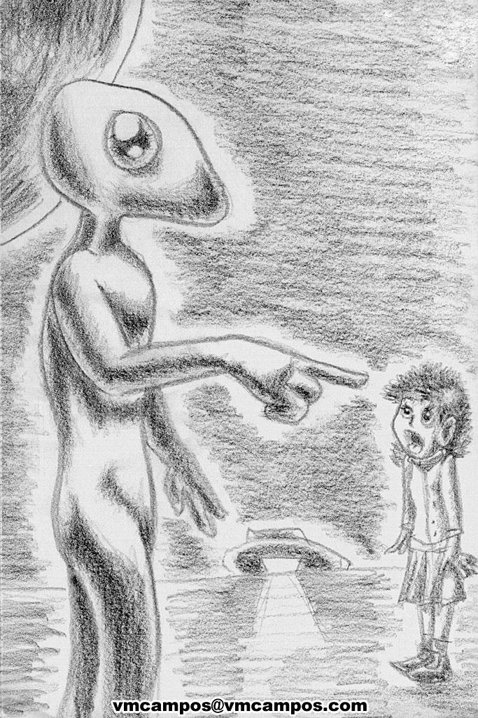 Alien Visitor by vmcampos