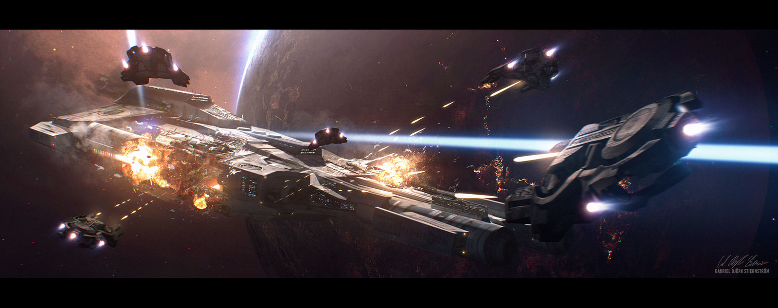 Hades' Star - Cerberus Sentinels by GabrielBStiernstrom