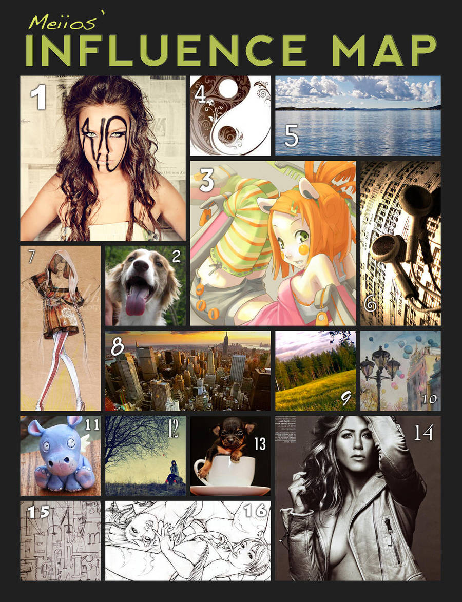 My influence map by Swebliss