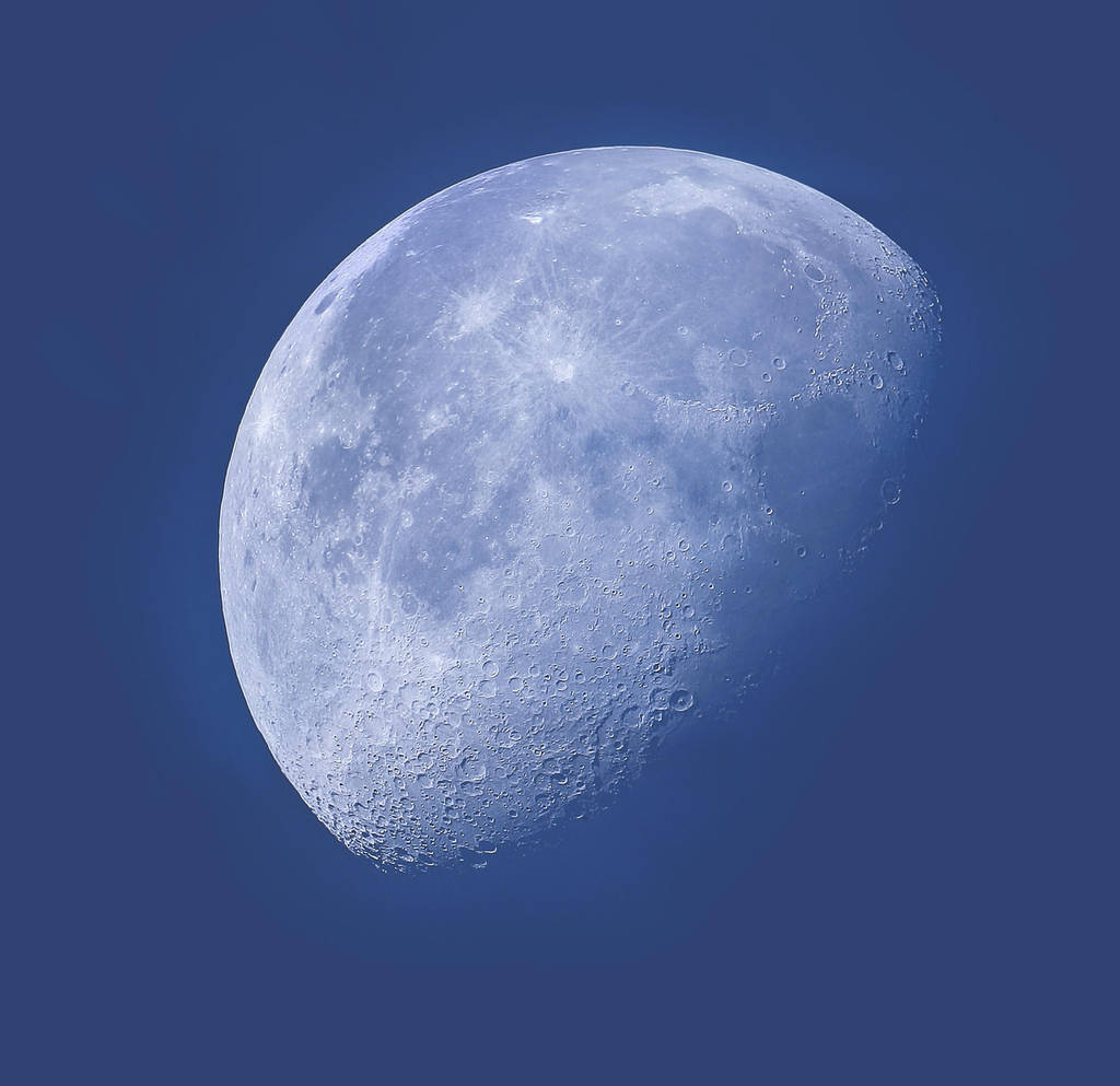 Daytime moon by JustV23 on DeviantArt