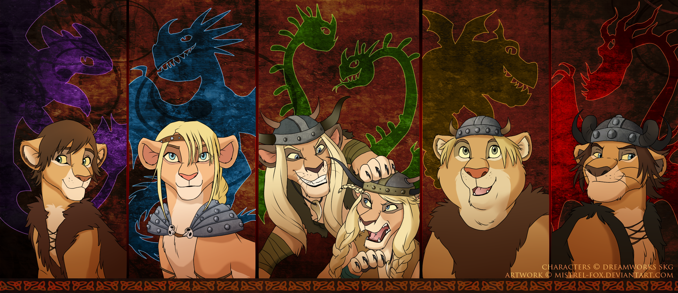 Riders and Defenders of Berk by Mistrel-Fox