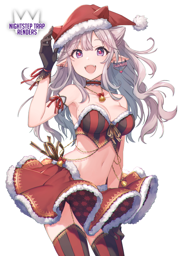 Christmas Anime Render 2017 2 Elf Girl By Nightsteptrap123 On