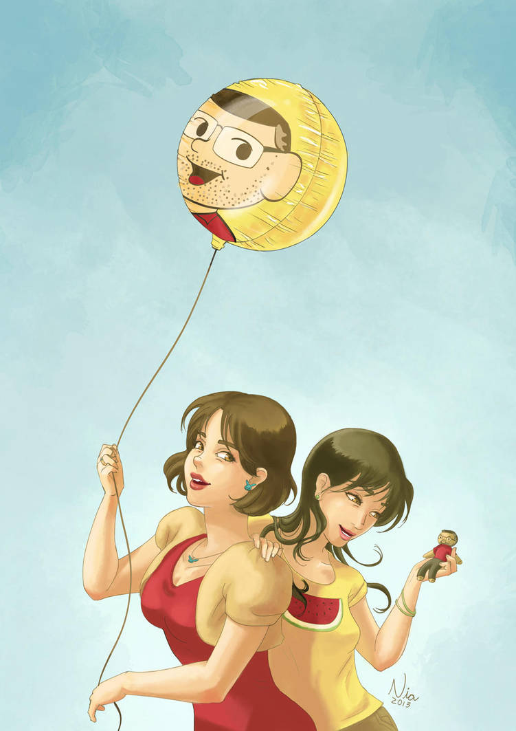 Monica and Sidney Gusman by FernandaNia