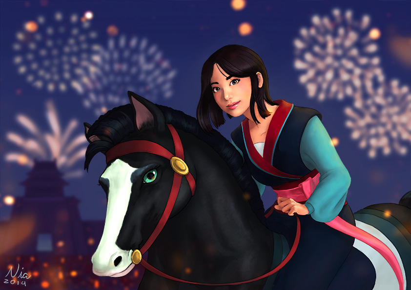 Mulan by FernandaNia