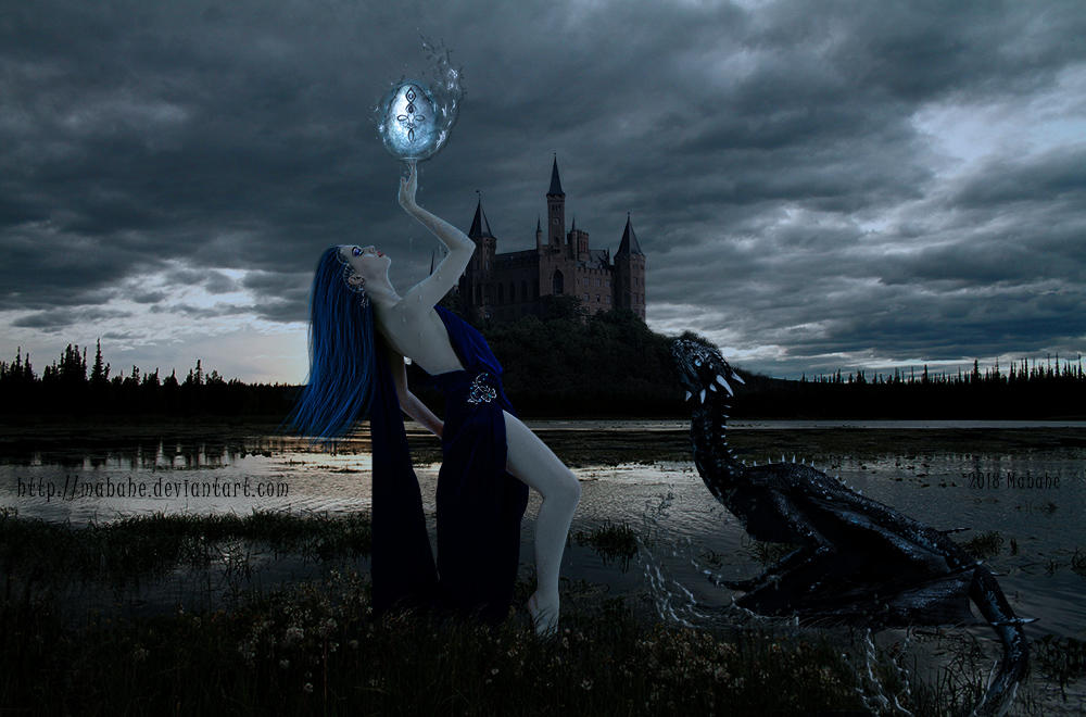 Water Dragon by Mabahe