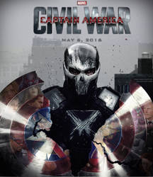 Captain America: Civil War fan-made poster by DarthDestruktor