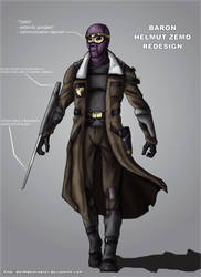 Baron Zemo redesign by DarthDestruktor