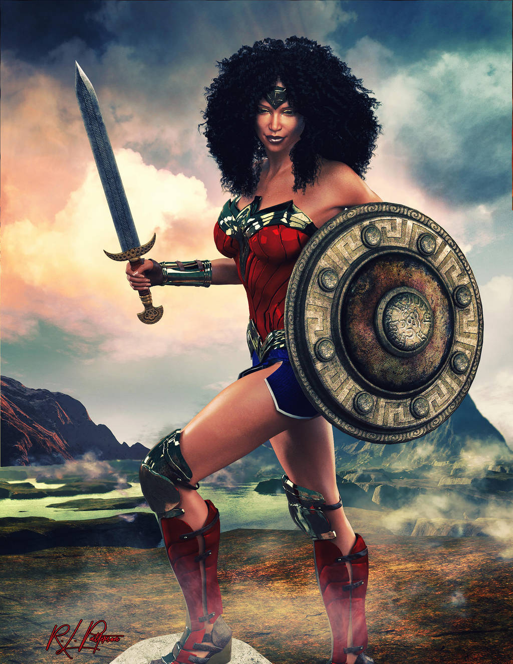 Wonder Woman 2017 by MrSynnerster