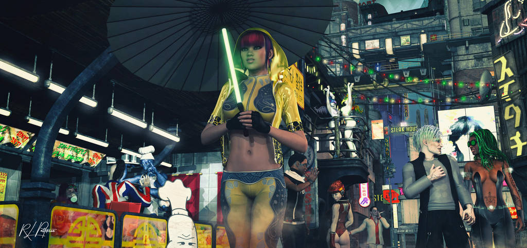 Cyberpunk Streets by MrSynnerster