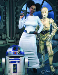 Princess Leia by MrSynnerster