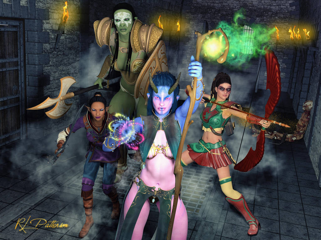 Dungeon Crawlers by MrSynnerster