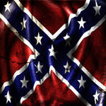 Grunge Confederacy Battle Flag by evmir1