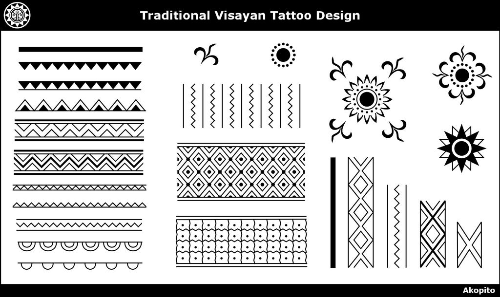 Traditional Visayan Tattoo design by Akopito