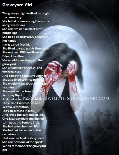 Graveyard Girl by demonrobber
