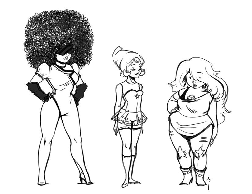 Some Don Flowers styled crystal gems from Steven Universe, by request. tumblr: ravennowithtea.tumblr.com/post… EDIT: I kindly ask that people, please, do NOT "color this image in." This is a...