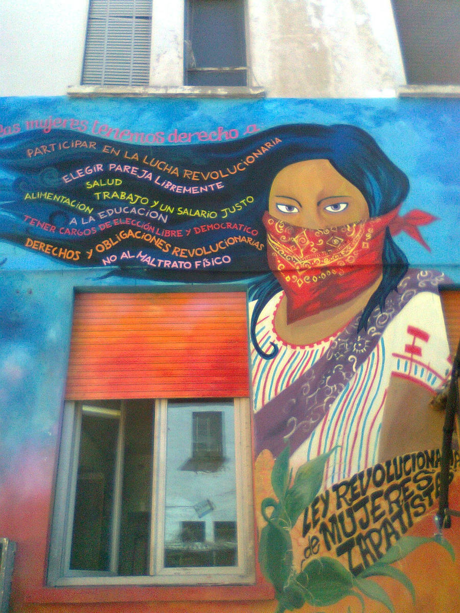 Zapatista Women rights by Kooskia