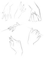 hand study by rika-dono