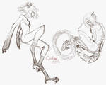 My Old Aomori Sketches by OctoProbz