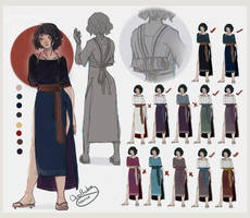 TOSoD: Sadako reference sheet by OctoProbz