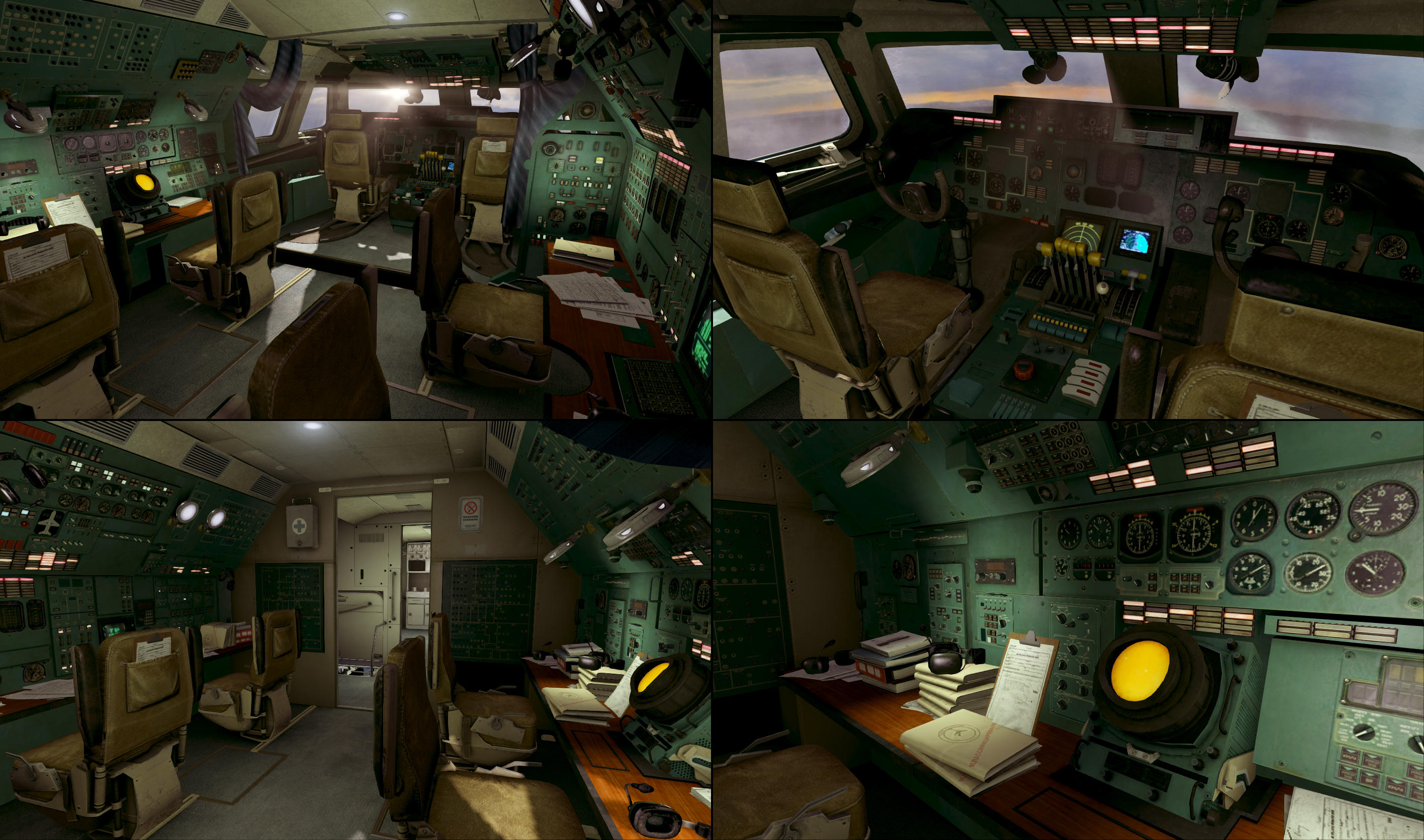 SCB - HUB Cockpit Prepro: Level Artist by aka-Pencils