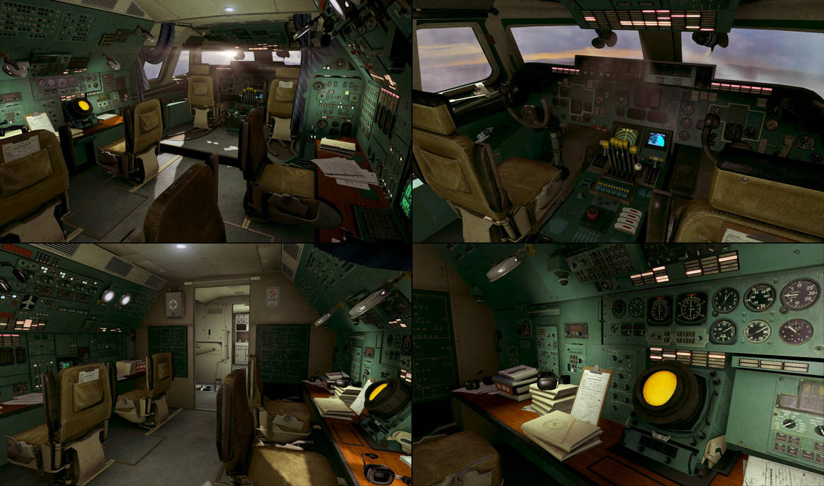 SCB - HUB Cockpit Prepro: Level Artist by aka-Pencils