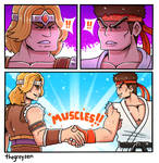 MUSCLES! by thegreyzen
