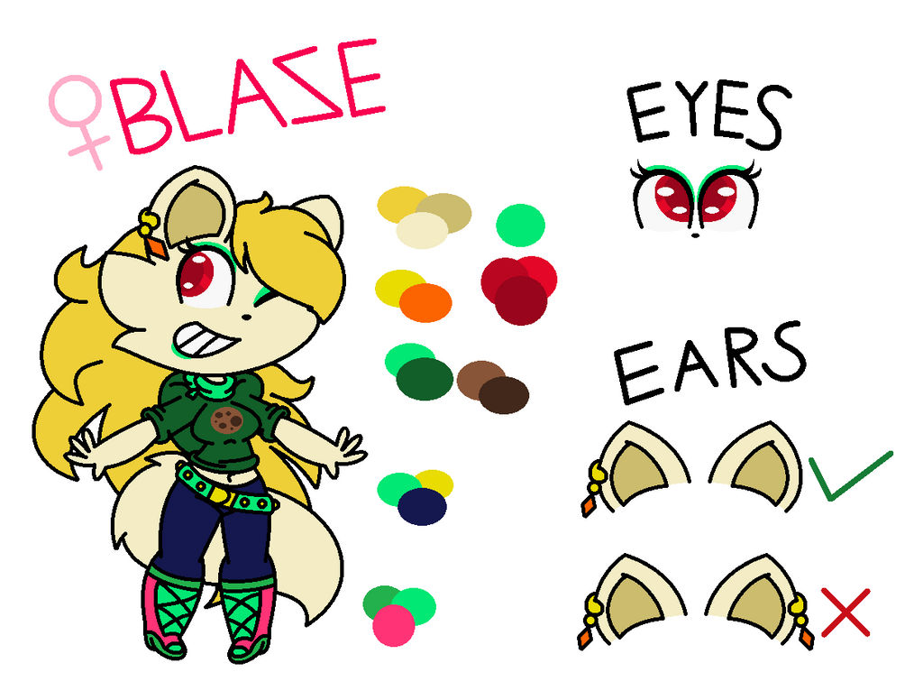 Blaze (Updated Ref Sheet)(Read Description) by SuperLuigi1025 Blaze (Updated Ref Sheet)(Read Description) by SuperLuigi1025