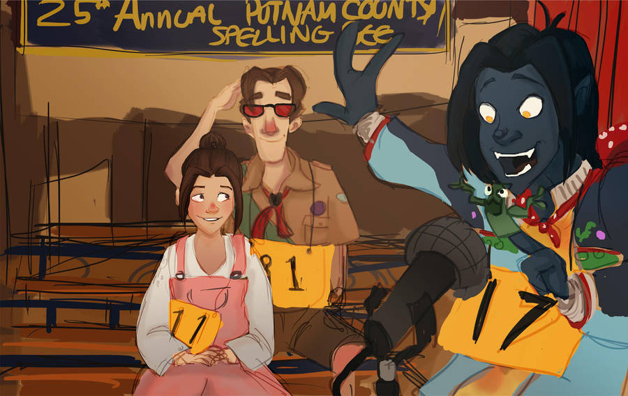 x-men spelling bee by Prydester