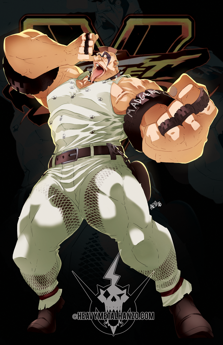 Street Fighter V-Abigail by HeavyMetalHanzo