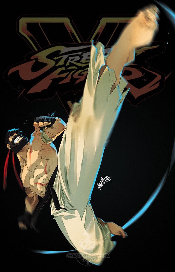Street Fighter V- Ryu by HeavyMetalHanzo