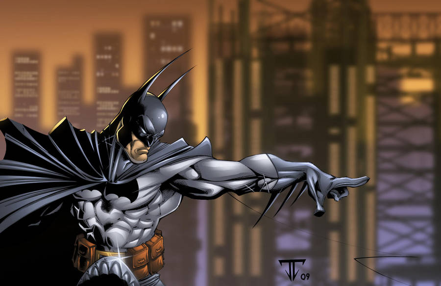 Batman Scott Campbell Townsend by juan7fernandez