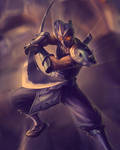 shen from league of legends by TiTaN2TeN