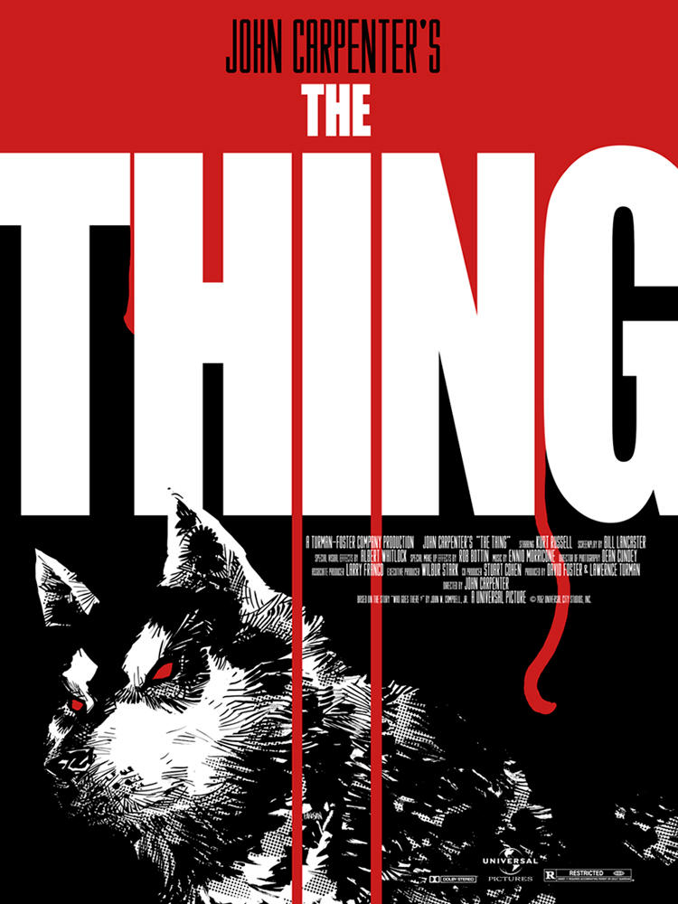 The Thing Poster by urban-barbarian
