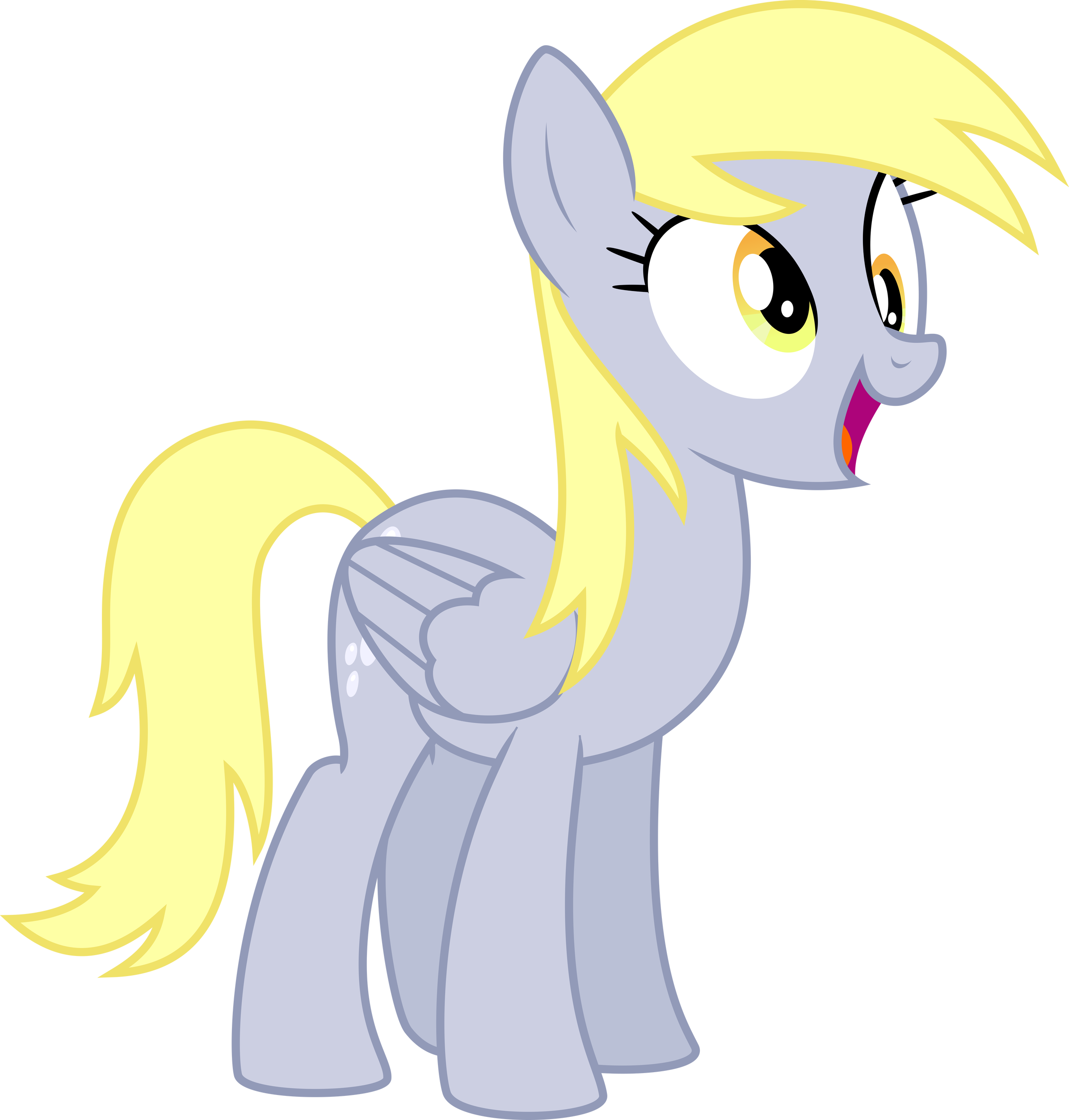 Derpy Smiling by StarshineCelestalis