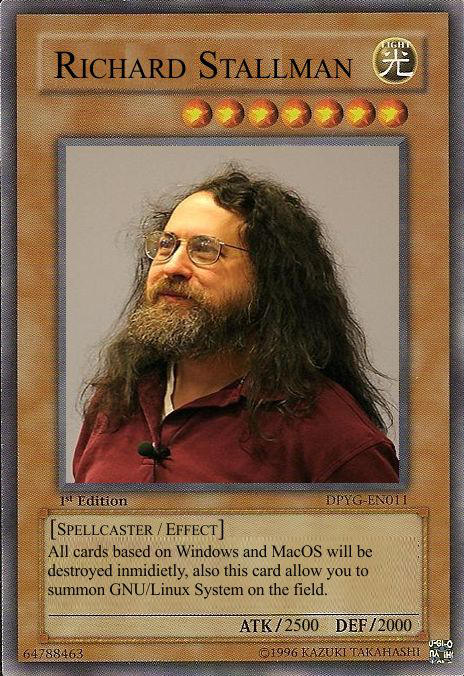 Carta Richard Stallman by DominusHatred