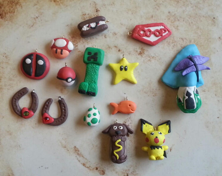 my first polymer clay