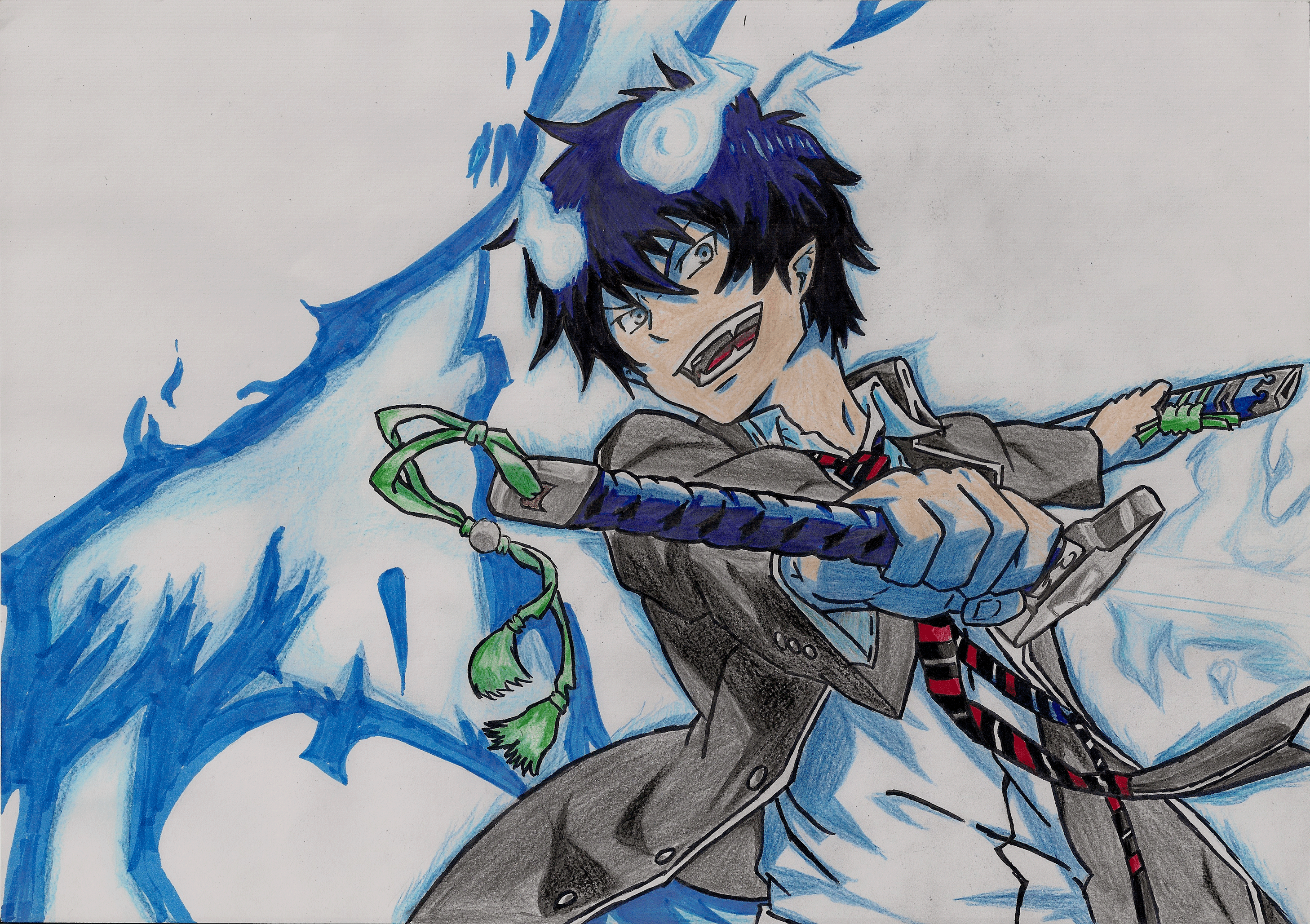 Drawings Rin Okumura By Arazvan On Deviantart