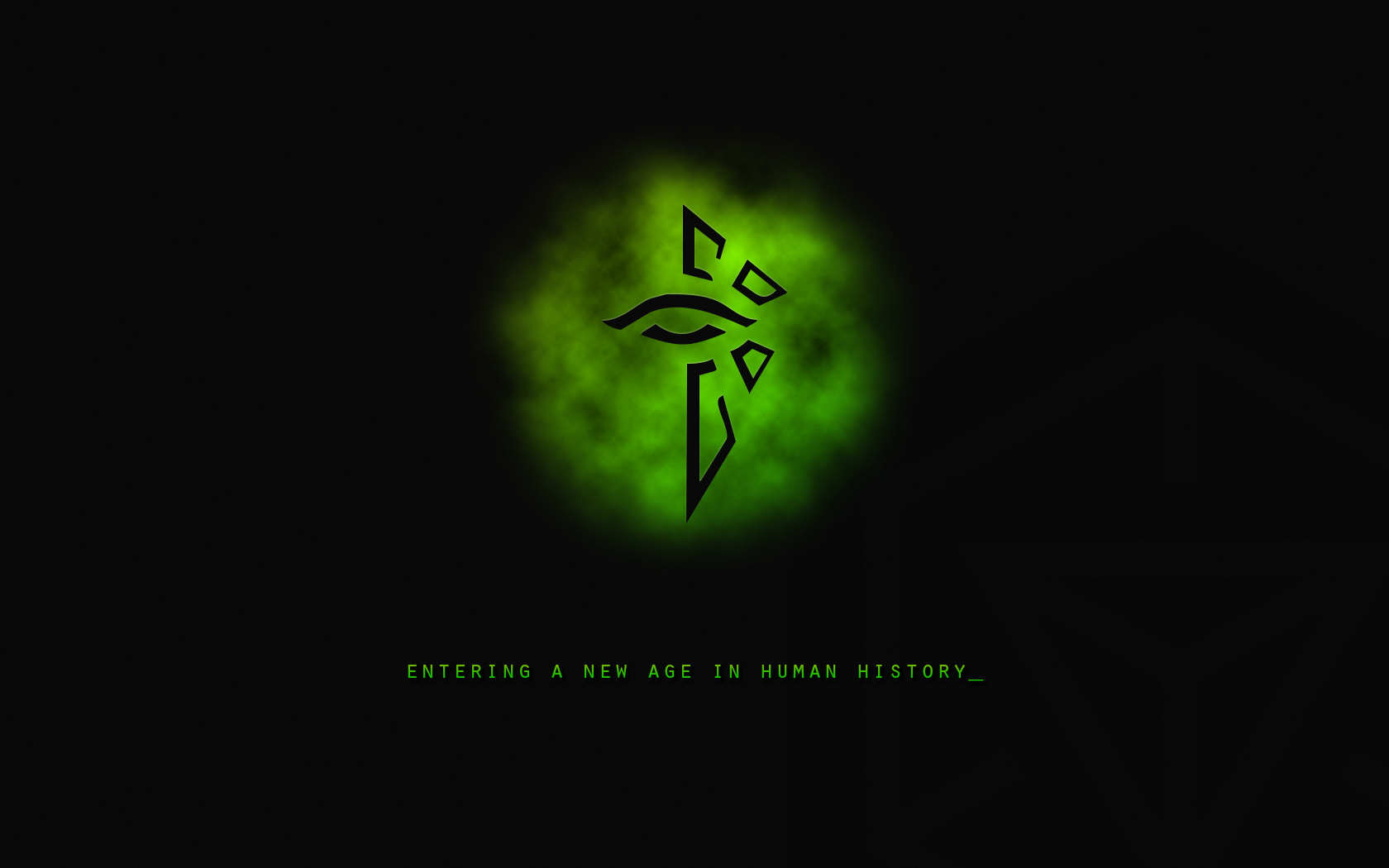 Ingress Enlightened Wallpaper by jonnthomsen