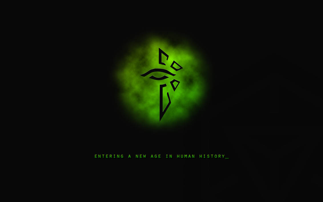 Ingress Enlightened Wallpaper by jonnthomsen